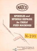 Natco-Natco Spindles and Repairs for Table Feed Machines Manual-Spindle Parts-01